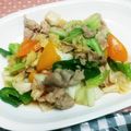 まぶたん's cooksnap of when they made 彩り☆後がけアレンジ☆低糖質塩野菜炒め.