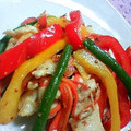 watyami's cooksnap of when they made 鶏ささみ のからしマヨネーズ炒め.