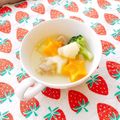 あやちん０８１６'s cooksnap of when they made とりむねこま肉の食べる！ミルクスープ.