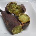 まさじぃじぃ's cooksnap of when they made 長谷園いぶしぎんで焼き芋.