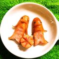 けろっぐ's cooksnap of when they made キャラ弁ウインナー　ペンギンちゃん♪.