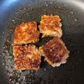 まあとものんた's cooksnap of when they made お弁当に☆ひき肉のそのまんま焼き.