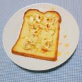 まあまま☆0403's cooksnap of when they made バナナとナッツでバタートースト.