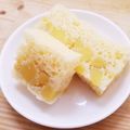 空飛ぶサツマイモ's cooksnap of when they made ＊離乳食＊HMさつまいも蒸しパン.