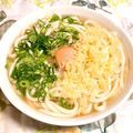 ゆにこーん☆'s cooksnap of when they made 超簡単！冷凍麺と白だしDEたぬ玉うどん♪.