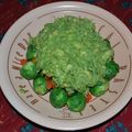 ☆きゃよこ☆'s cooksnap of when they made 芽キャベツのアボクリーム和え。ｏ○.