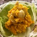 ☆Rokko☆'s cooksnap of when they made レンチン♪かぼちゃとカシュナッツのサラダ.