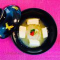 賀古遥's cooksnap of when they made 木綿豆腐と蓮根団子のお吸い物.