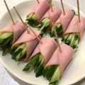 みぃ’sかぁちゃん's cooksnap of when they made キュウリのハムまき.