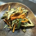 肉球犬's cooksnap of when they made パプリカしめじごぼうのマスタードきんぴら.