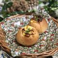yukom1211's cooksnap of when they made きのことチーズのパン.