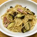 maarine's cooksnap of when they made なすとベーコンの和風バター醤油パスタ.