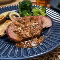 アレクシス's cooksnap of when they made ほっこりカフェ　豚ロースのハーブロースト.