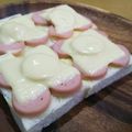 しじみごはん's cooksnap of when they made ○♡○水玉トースト○♡○.