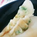 クックSUQ3AQ☆'s cooksnap of when they made ニラたっぷり♡マヨ水餃子.