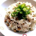 hiroerico's cooksnap of when they made 納豆入り！悪魔のおにぎり風まぜご飯.
