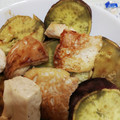 紫苑（丹）'s cooksnap of when they made ●さつま芋と木綿豆腐の煮物●.