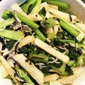 とあかわ's cooksnap of when they made 小松菜と山芋の簡単炒め物.
