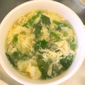 ステルトミチル's cooksnap of when they made ほうれん草のふわふわ玉子スープ.