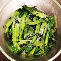 307号室's cooksnap of when they made ビタミン摂ろう！ビタミン菜のごま和え.