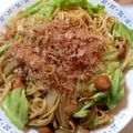 Hamachi_'s cooksnap of when they made ランチに♪乾麺で焼うどん♪.