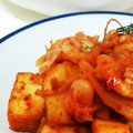 るねっす's cooksnap of when they made 簡単焼くだけ副菜！厚揚げとキムチ炒め.