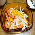 ぴよ実's cooksnap of when they made パプリカのサラダ.