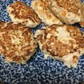 リスト's cooksnap of when they made 豆腐ハンバーグ(鶏ひき肉入)　給食.