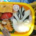 さとはる251's cooksnap of when they made キャラ弁☆ウルトラマン ルーブ！.