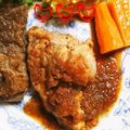 ひトみ's cooksnap of when they made チキンステーキ、おろし玉ねぎソース.