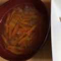 ルルルるか☆'s cooksnap of when they made 簡単ヘルシー！玉ねぎと人参の生姜スープ.