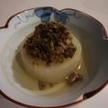 tkiriba's cooksnap of when they made 絶品ふろふき大根～激うま肉味噌乗せ～.