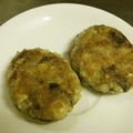 由芽15's cooksnap of when they made 元ステーキ職人直伝！さんまのハンバーグだ.