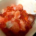☆はあ☆'s cooksnap of when they made サーモンといくらの塩麹和え.