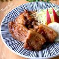 Miiyasusho's cooksnap of when they made 豚バラ甘辛酢焼き　息子のダイエット食.
