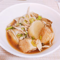 まりにゃんʕ•ᴥ•ʔ's cooksnap of when they made ほんだしタレで♪かぶと厚揚げのそぼろあん.