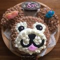 ☆空さん☆'s cooksnap of when they made 可愛過ぎ♡ダッフィーのバースデーケーキ.