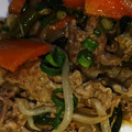 モカ☆イルガチェフェ's cooksnap of when they made 丼も旨い♪豚バラとニラの旨辛スタミナ炒め.