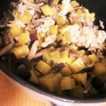 eriiik's cooksnap of when they made しめじとサツマイモの炊き込みご飯.