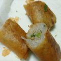 ୨୧•͈ᴗ•͈NON's cooksnap of when they made 牛肉と春雨のピリ辛春巻.