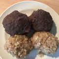 Yokchina's cooksnap of when they made くるみおはぎ.