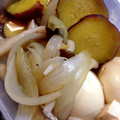 9ma9ma's cooksnap of when they made ●さつま芋と木綿豆腐の煮物●.