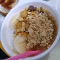 choco831's cooksnap of when they made 朝食に◎バナナきな粉コーンフレーク.