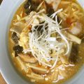 chi-kei's cooksnap of when they made 酸辣湯麺（サンラータンメン）♪.