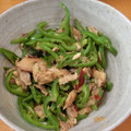 i_yokan's cooksnap of when they made さば缶とピーマンのピリ辛炒め.