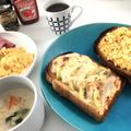 kahooorin's cooksnap of when they made ラフランス＆キウイ★簡単デザートトースト.