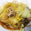 ☆ももクック☆'s cooksnap of when they made 簡単！ほったらかし☆豚バラ白菜丼.