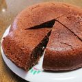 3姫の母's cooksnap of when they made 豆腐入り☆炊飯器deチョコケーキ♪.