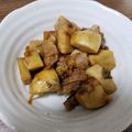 ぴのっす's cooksnap of when they made 里芋（小芋？）、豚バラ、長ネギの炒め煮.