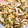 ♪Poko♪'s cooksnap of when they made 簡単♫冷やし中華風★ささみの中華サラダ.